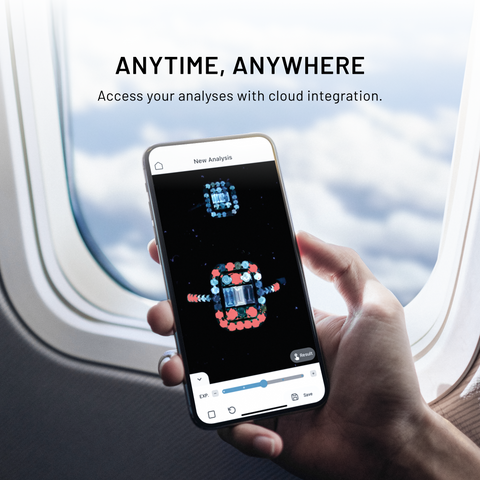 Reveal Diamond Detector 2S - Compact, Portable diamond verification instrument which detects 100% Lab-grown diamonds and also diamond simulants like CZ and Moissanite.
Access analysis anytime ,anywhere